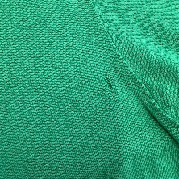 Free People Beach Essential Extreme Tee Mini Dress Golf Green NWOT - Picture 4 of 8